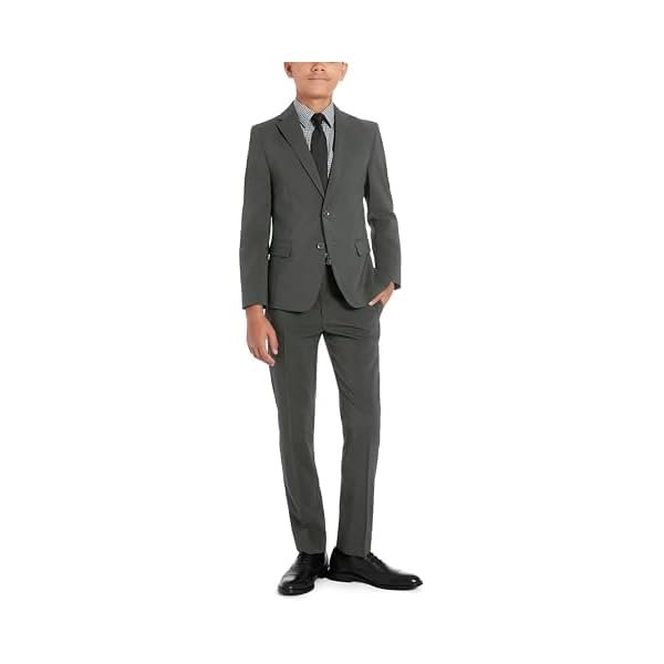 Kenneth Cole Reaction Boys Slim Fit 2-Piece Formal Suit - Image 2
