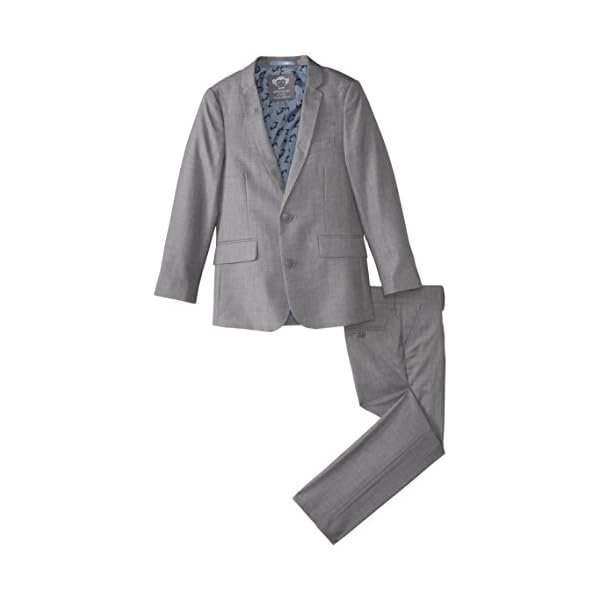 Appaman Boys' Mist Gray Mod Style Dress Suit Set - Image 2