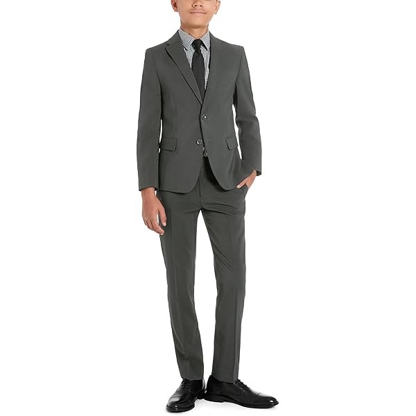 Kenneth Cole Reaction Boys Slim Fit 2-Piece Formal Suit - Image 5